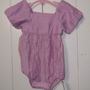 Baby girl purple outfit